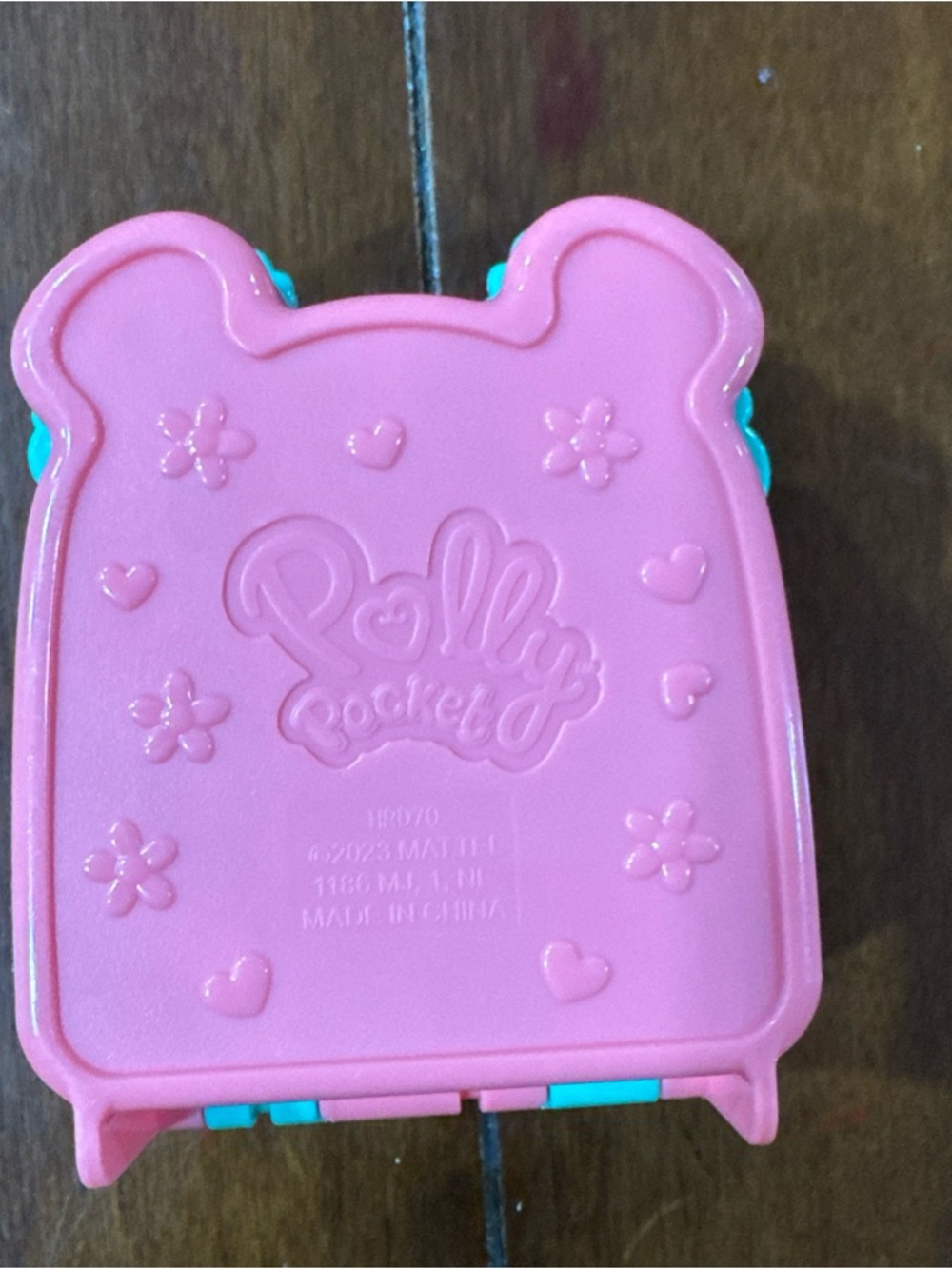 Polly Pocket 2023 Cutie Bear Picnic Mini Play Set Toy Pet and Food Theme - Picture 2 of 5